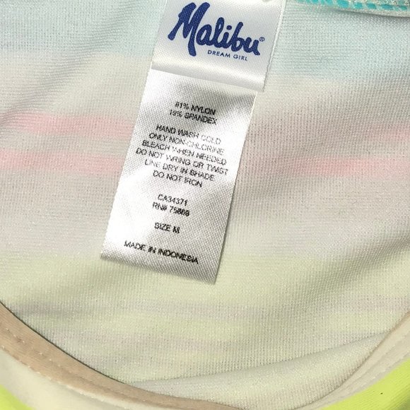 Multi-color Matching Bikini Top and Bottom - Picture 5 of 6